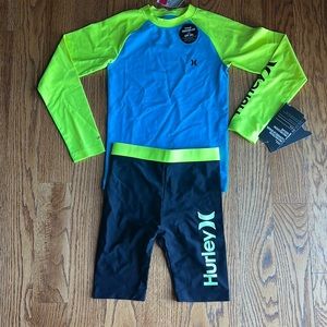 Hurley Boys 2pc Nike dri fit set
